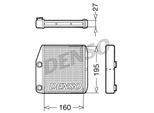 DENSO Wärmetauscher, Innenraumheizung drr09075 für Opel Fiat / LANCIA