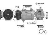 VAN WEZEL Kompressor, Klimaanlage 4300k103 für RENAULT