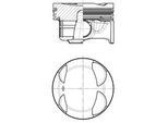 KOLBENSCHMIDT Kolben 41671600 für VW