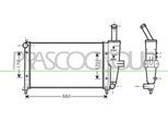 PRASCO Kühler, Motorkühlung ft133r002 für Fiat