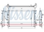 NISSENS Kühler, Motorkühlung 62023a für Ford