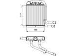 VALEO Wärmetauscher, Innenraumheizung 811524 für VW