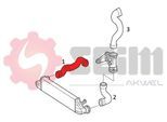 SEIM Ladeluftschlauch 981852 für Mercedes