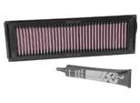 K&N FILTERS Luftfilter ka1004 Langzeitfilter 17mm