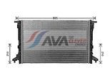 AVA QUALITY COOLING Kühler, Motorkühlung ai2441 für Audi
