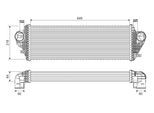 VALEO Ladeluftkühler 822903 für Chrysler JEEP