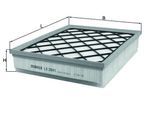 MAHLE Luftfilter lx2641 Filtereinsatz 50,3mm für BMW