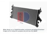 AKS DASIS Kühler, Motorkühlung 080017n für ALFAROME/Fiat/LANCI