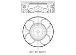 MAHLE Kolben 011pi00117002 für Opel