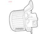 DENSO Innenraumgebläse dea01211 für LANCIA