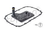 TOPRAN Hydraulikfiltersatz, Automatikgetriebe 502753 für MINI