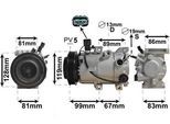VAN WEZEL Kompressor, Klimaanlage 8200k414 für HYUNDAI