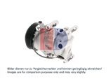 AKS DASIS Kompressor, Klimaanlage 852904n für TOYOTA