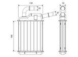 VALEO Wärmetauscher, Innenraumheizung 811675 für VW