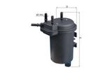 MAHLE Kraftstofffilter kl432 Leitungsfilter 187,5mm für RENAULT