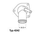 BORGWARNER Thermostat, Kühlmittel 424292d für Opel Vaughall