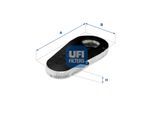 UFI Luftfilter 27a9700 Filtereinsatz 50mm für BMW