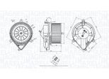 MAGNETI MARELLI Innenraumgebläse 069412228010 für Citroën/Peugeot