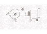 MAGNETI MARELLI Generator 063731768010 für RENAULT