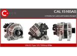 CASCO Generator cal15165as für Fiat Citroën/Peugeot MITSUBISHI
