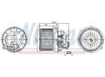 NISSENS Innenraumgebläse 87261 für TOYOTA