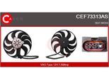 CASCO Lüfter, Motorkühlung cef73313as für VAG