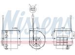 NISSENS Innenraumgebläse 87613 für Mercedes