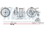 NISSENS Innenraumgebläse 87628 für ALFA ROMEO