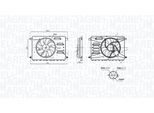 MAGNETI MARELLI Lüfter, Motorkühlung 069422899010 für Ford