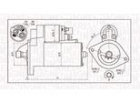 MAGNETI MARELLI Starter 063721135010 für TOYOTA