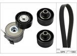 INA Keilrippenriemensatz 529040410 für Fiat Peugeot