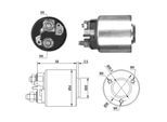 MEAT & DORIA Magnetschalter, Starter 46011 für Citroën/Peugeot Suzuki MITSUBISHI