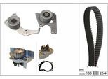 INA Wasserpumpe + Zahnriemensatz 530009631 für Fiat Peugeot Citroën