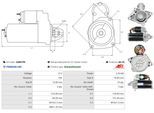 AS-PL Starter s3061pr für Opel Mercedes MITSUBISHI NISSAN RENAULT
