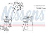 NISSENS AGR-Ventil 98496 für Peugeot Fiat