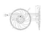 TYC Lüfter, Motorkühlung 8370037 für VW