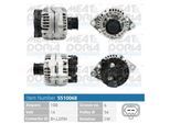 MEAT & DORIA Generator 5510068 für Opel GM