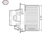DENSO Innenraumgebläse dea21012 für Peugeot