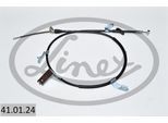 LINEX Seilzug, Feststellbremse 410124 links für Suzuki