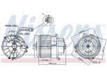 NISSENS Innenraumgebläse 87599 für MINI BMW
