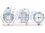 NISSENS Innenraumgebläse 87670 für HONDA