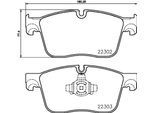BREMBO Bremsensatz, Scheibenbremse Bremsensatz-Vorderachse COATED DISC LINE / STANDARD sg00000b5l Vorderachse innenbelüftet 350mm 32mm für JAGUAR LAND