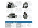 MEAT & DORIA Starter 5035141 für LANCIA Chrysler MITSUBISHI