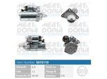 MEAT & DORIA Starter 5015119 für Citroën/Peugeot BMW Citroën Peugeot