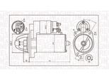 MAGNETI MARELLI Starter 063721202010 für Mercedes