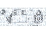 MAGNETI MARELLI Starter 063721408010 für Ford