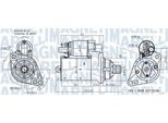MAGNETI MARELLI Starter 063721322010 für Skoda VW