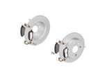 ATE Bremsensatz, Scheibenbremse ijzjsgkcn6 Hinterachse voll 240mm 9mm für Opel Vaughall CHEVROLET KIA