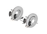 ATE Bremsensatz, Scheibenbremse Bremsensatz-Hinterachse ijf141f0r7 Hinterachse belüftet 294mm 21mm für VAG