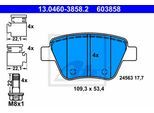 ATE Bremsensatz, Scheibenbremse Bremsensatz-Vorn und Hinten sg00000dwj Hinterachse voll 272mm 9mm für SEAT Skoda VAG
